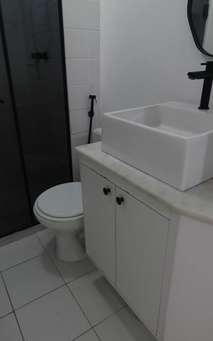Apartamento para alugar com 62m², 2 quartos e 1 vagaBanheiro