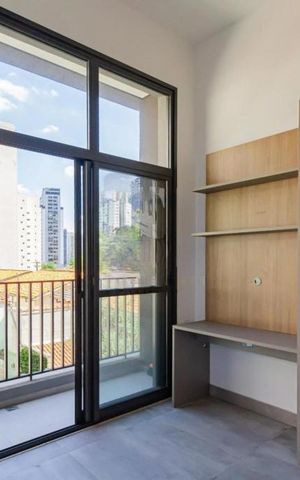 Studio à venda com 23m², 1 quarto e sem vaga