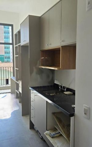 Studio à venda com 23m², 1 quarto e sem vaga
