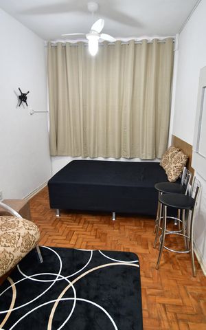 Studio para alugar com 40m², 1 quarto e sem vagaQuarto