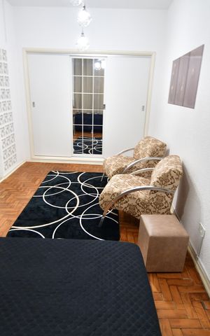 Studio para alugar com 40m², 1 quarto e sem vagaQuarto