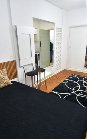 Studio para alugar com 40m², 1 quarto e sem vagaQuarto