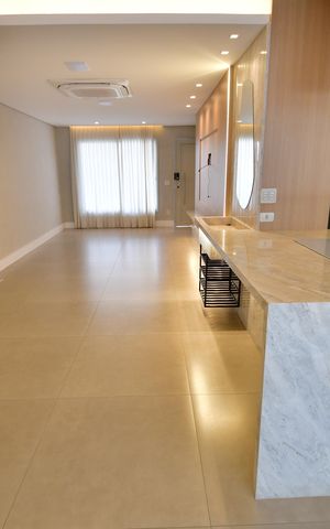 Casa de condomínio à venda com 198m², 2 quartos e 2 vagasSala