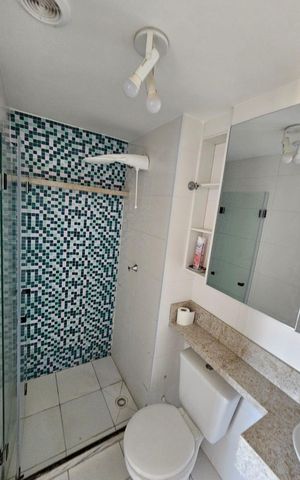 Apartamento à venda com 24m², 1 quarto e sem vaga Apartamento à venda com 24m², 1 quarto e sem vagaBanheiro