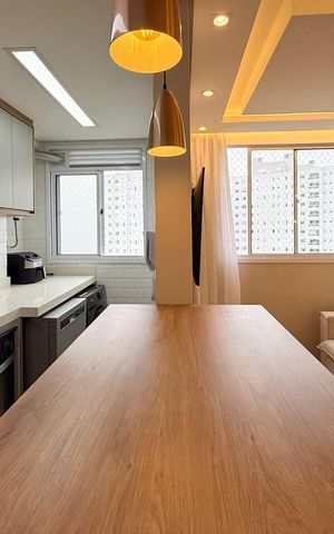 Apartamento para alugar com 44m², 2 quartos e 1 vaga Apartamento para alugar com 44m², 2 quartos e 1 vagaSala