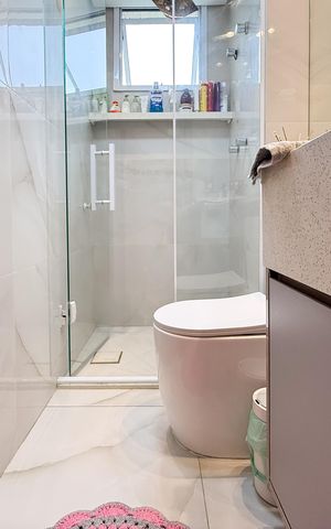 Apartamento para alugar com 44m², 2 quartos e 1 vaga Apartamento para alugar com 44m², 2 quartos e 1 vagaBanheiro