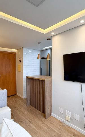 Apartamento para alugar com 44m², 2 quartos e 1 vaga Apartamento para alugar com 44m², 2 quartos e 1 vagaSala