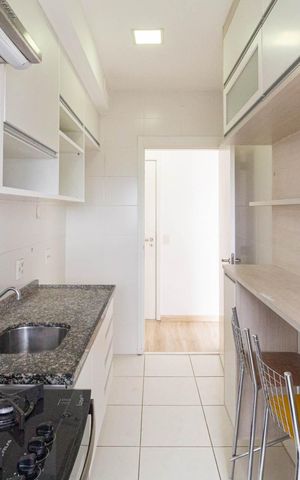 Apartamento para alugar com 41m², 1 quarto e 1 vaga Apartamento para alugar com 41m², 1 quarto e 1 vagaCozinha e Área de Serviço