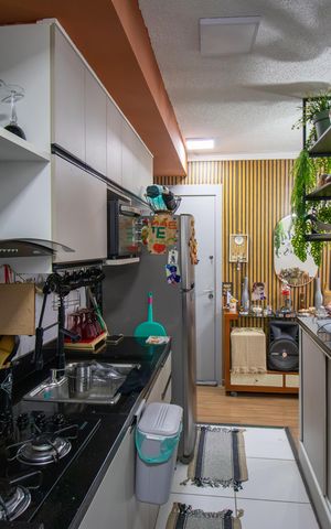 Apartamento para alugar com 50m², 2 quartos e sem vaga Apartamento para alugar com 50m², 2 quartos e sem vagaCozinha e Área de Serviço