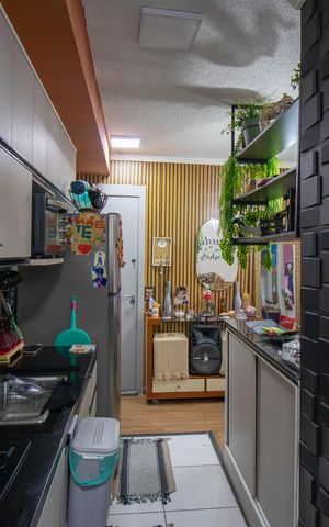 Apartamento para alugar com 50m², 2 quartos e sem vaga Apartamento para alugar com 50m², 2 quartos e sem vagaCozinha e Área de Serviço