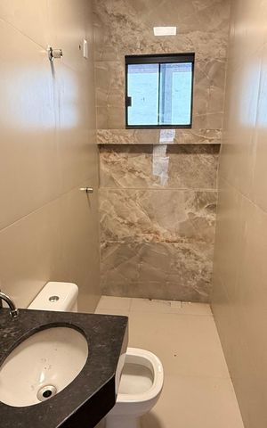 Casa para alugar com 129m², 3 quartos e 2 vagasBanheiro Social