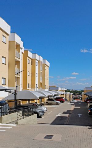 Apartamento à venda com 55m², 2 quartos e 1 vagaFachada do bloco