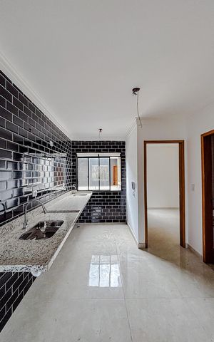 Apartamento para alugar com 40m², 2 quartos e sem vagaCozinha e Área de Serviço