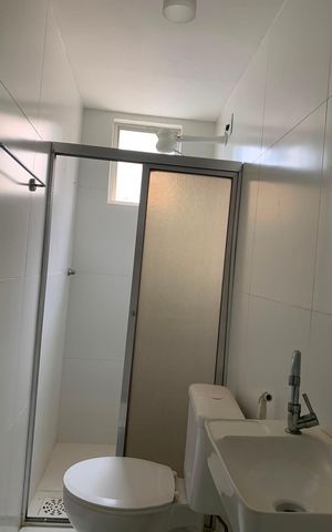 Apartamento para alugar com 65m², 2 quartos e 1 vaga Apartamento para alugar com 65m², 2 quartos e 1 vagaBanheiro