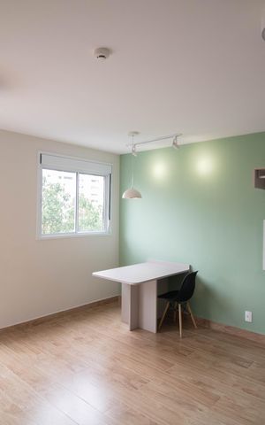 Apartamento à venda com 35m², 1 quarto e sem vaga Apartamento à venda com 35m², 1 quarto e sem vagaSala e Cozinha