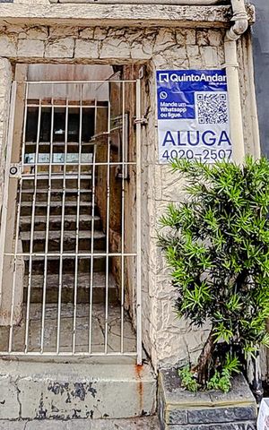 Casa para alugar com 50m², 2 quartos e sem vagaFachada com Placa