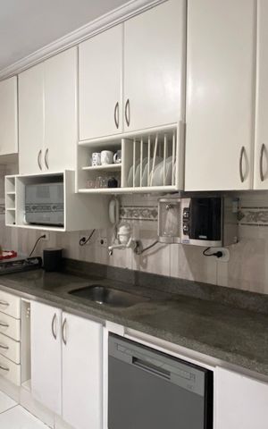 Apartamento à venda com 120m², 5 quartos e 3 vagas Apartamento à venda com 120m², 5 quartos e 3 vagasCozinha - Área de Serviço