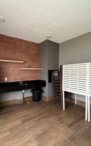 Apartamento para alugar com 34m², 2 quartos e sem vaga Apartamento para alugar com 34m², 2 quartos e sem vagaÁrea comum - Churrasqueira