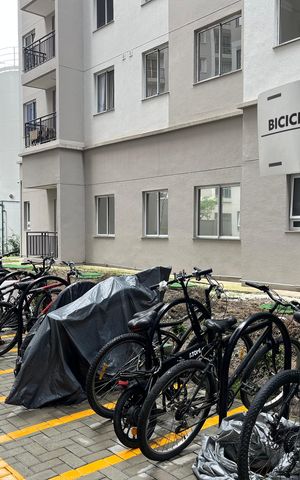 Apartamento para alugar com 34m², 2 quartos e sem vaga Apartamento para alugar com 34m², 2 quartos e sem vagaBicicletário