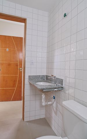 Apartamento para alugar com 48m², 2 quartos e sem vagaBanheiro