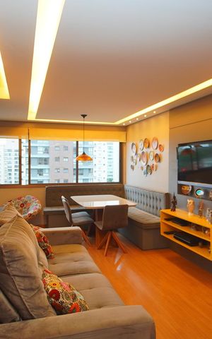 Apartamento à venda com 73m², 2 quartos e 1 vagaSala