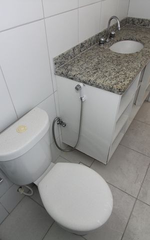 Apartamento para alugar com 140m², 3 quartos e 2 vagasBanheiro Social 1