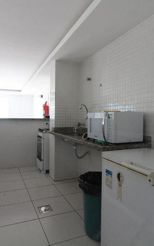 Apartamento para alugar com 140m², 3 quartos e 2 vagasÁrea comum - Salão de festas