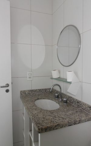 Apartamento para alugar com 140m², 3 quartos e 2 vagasBanheiro Social 2