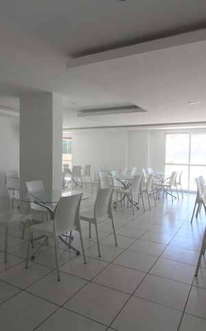 Apartamento para alugar com 140m², 3 quartos e 2 vagasÁrea comum - Salão de festas