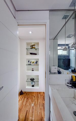 Apartamento à venda com 157m², 3 quartos e 4 vagasBanheiro da Suíte 3