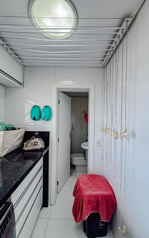 Apartamento à venda com 157m², 3 quartos e 4 vagasÁrea de Serviço