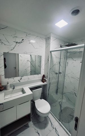 Apartamento para alugar com 70m², 3 quartos e 1 vagaBanheiro 2