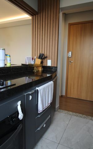 Apartamento à venda com 47m², 2 quartos e 2 vagasCozinha e Área de Serviço