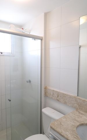 Apartamento para alugar com 86m², 3 quartos e 2 vagasBanheiro do Quarto 3
