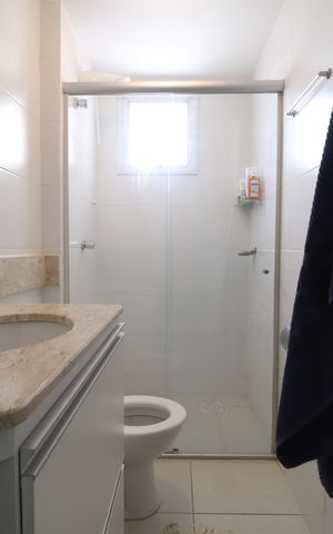 Apartamento para alugar com 86m², 3 quartos e 2 vagasBanheiro Social
