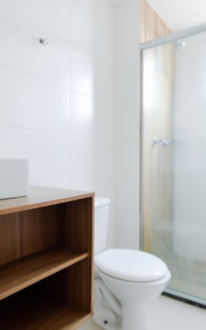 Apartamento para alugar com 56m², 2 quartos e 1 vagaBanheiro