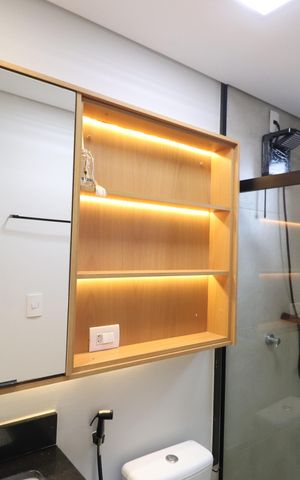 Apartamento para alugar com 60m², 2 quartos e 1 vagaBanheiro do Quarto 2