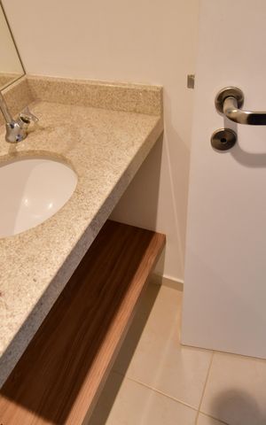 Apartamento à venda com 90m², 1 quarto e 1 vagaLavabo