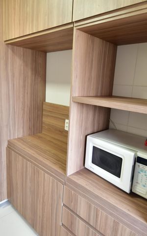 Apartamento à venda com 90m², 1 quarto e 1 vagaCozinha