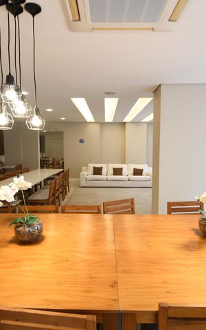 Apartamento à venda com 90m², 1 quarto e 1 vagaÁrea comum - Salão de festas
