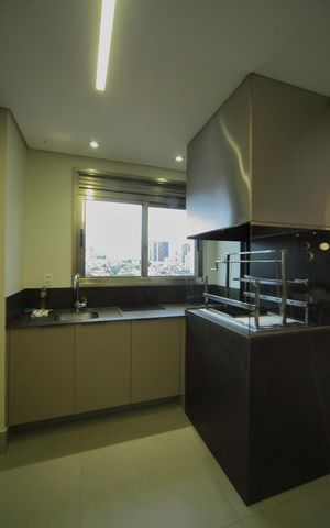 Apartamento para alugar com 167m², 3 quartos e 3 vagasCozinha/churrasqueira 
