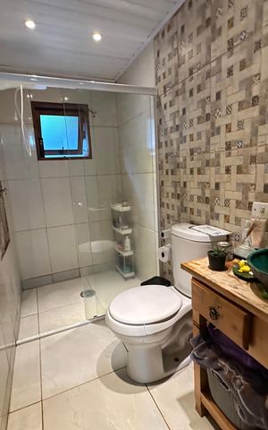 Casa de condomínio para alugar com 225m², 3 quartos e 2 vagasBanheiro