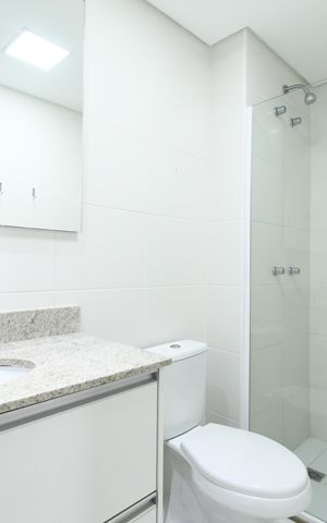Apartamento para alugar com 90m², 2 quartos e 1 vagaBanheiro da Suíte