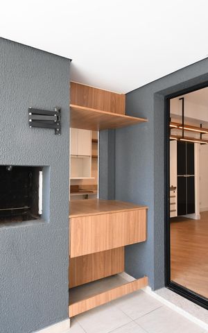 Apartamento para alugar com 90m², 2 quartos e 1 vagaVaranda com churrasqueira