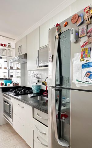 Apartamento à venda com 49m², 2 quartos e 1 vaga Apartamento à venda com 49m², 2 quartos e 1 vagaCozinha