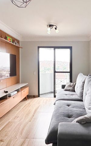 Apartamento à venda com 49m², 2 quartos e 1 vaga Apartamento à venda com 49m², 2 quartos e 1 vagaSala