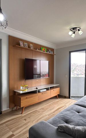Apartamento à venda com 49m², 2 quartos e 1 vaga Apartamento à venda com 49m², 2 quartos e 1 vagaSala