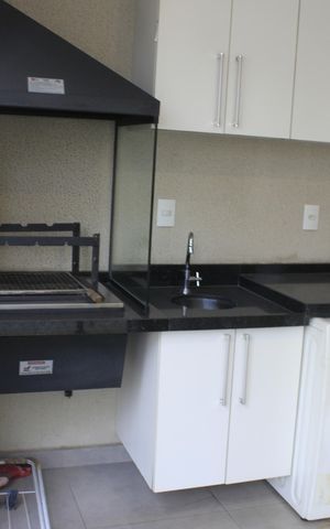 Apartamento para alugar com 38m², 1 quarto e 1 vagaVaranda gourmet