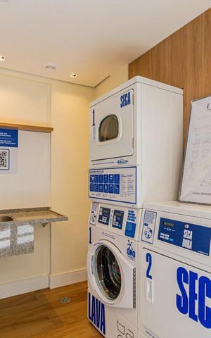 Apartamento para alugar com 28m², 1 quarto e sem vagaLavanderia