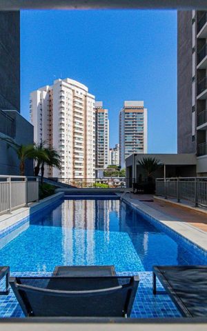 Apartamento para alugar com 28m², 1 quarto e sem vagaÁrea comum - Piscina